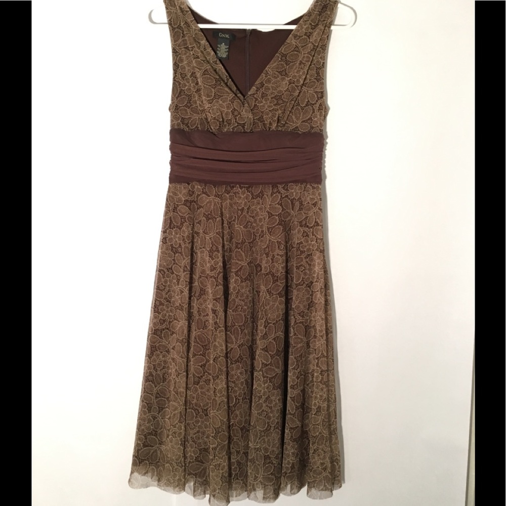 GNW brown dress size 8